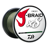 J-Braid X8 Braided Line - Dark Green