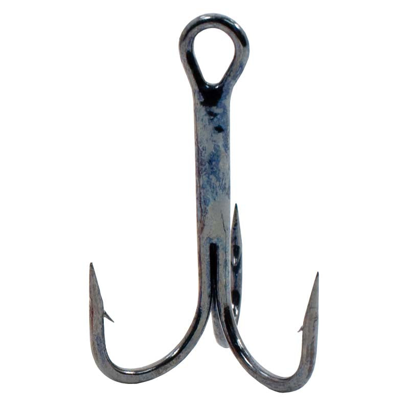chemically sharpened fish hooks Black Treble Hooks