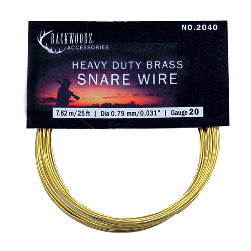 Heavy Duty Brass Snare Wire – Hunted Treasures