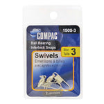 Econo Ball Bearing Swivels with Interlock Snaps