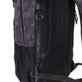 Girls With Guns Midnight Deluxe Backpack with Lockable Concealed Carry, Black/Shade Blackout Camo