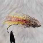 Normal Muddler With Red & Yellow Bucktail Wing Streamer