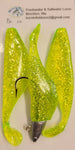 4" Shad Bodies (3 pack) - Lead Free