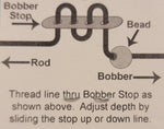 Gizmo Bobber Stops with Beads