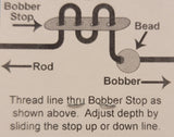 Gizmo Bobber Stops with Beads