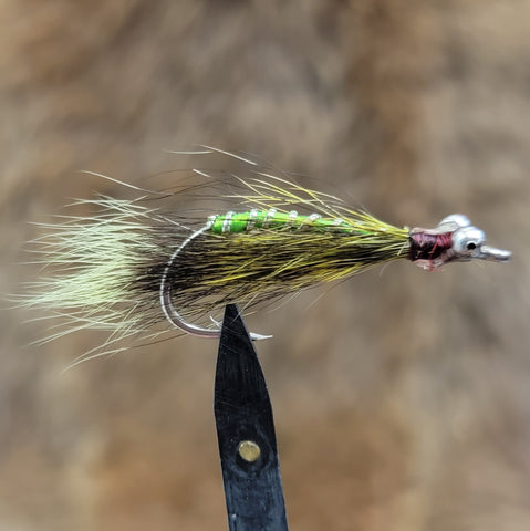 Green Clouser Deep Minnow - Saltwater Streamer