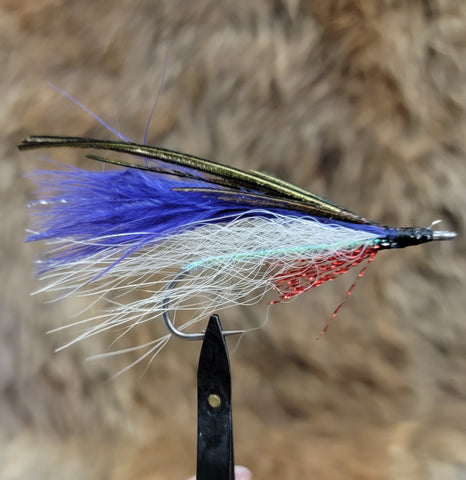 Purple Silver Side Deceiver - Saltwater Streamer