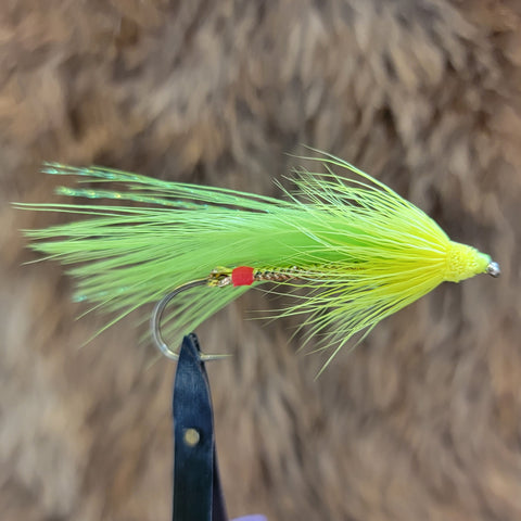 Marabou Muddler Streamer - Chartreuse