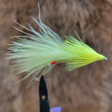 Marabou Muddler Streamer - Chartreuse