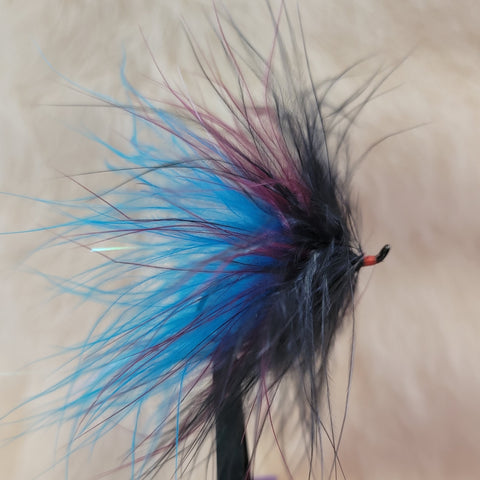 Marabou - Black, Claret and Blue