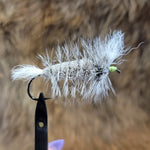 Salmon Bomber - Grizzly Hackle