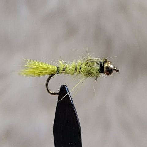 Hare's Ear Olive Bead Head Nymph
