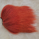 Deer Belly Hair Dyed from White