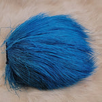 Deer Belly Hair Dyed from White