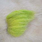 Deer Belly Hair Dyed from White