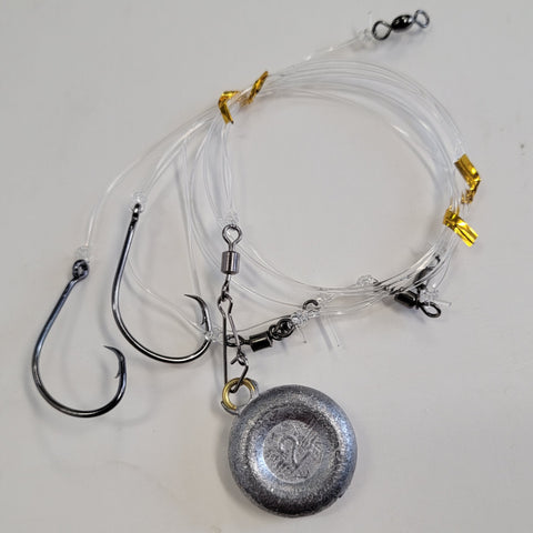 No Rool Rig Striped Bass Rig with No Roll Sinker – Hunted Treasures