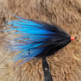 Marabou - Black, Dark Blue, Kingfisher Blue