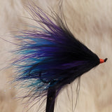 Marabou - Black, Purple, Kingfisher Blue