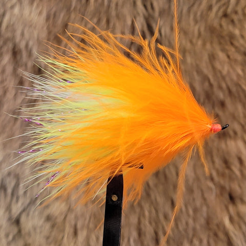 Marabou - Orange, Chartreuse, Lt. Blue