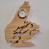 Handcrafted Wooden Cape Breton Island Clock