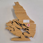Handcrafted Wooden Cape Breton Island Clock