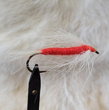 Red Butterfly Spinner Streamer