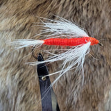Red Butterfly Spinner Streamer