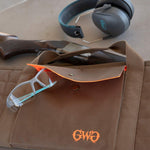 Girls With Guns Assure Protective Safety Glasses & Earmuffs Combo Set, Gray/Teal/Black