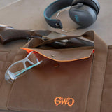 Girls With Guns Assure Protective Safety Glasses & Earmuffs Combo Set, Gray/Teal/Black