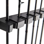 Vertical 6 Rod Rack