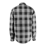 Flannel Shirt with Plastic Buttons - Assorted Colors