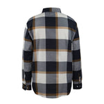Flannel Shirt with Plastic Buttons - Assorted Colors
