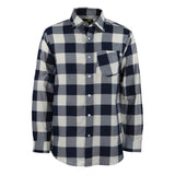 Flannel Shirt with Plastic Buttons - Assorted Colors