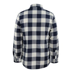 Flannel Shirt with Plastic Buttons - Assorted Colors