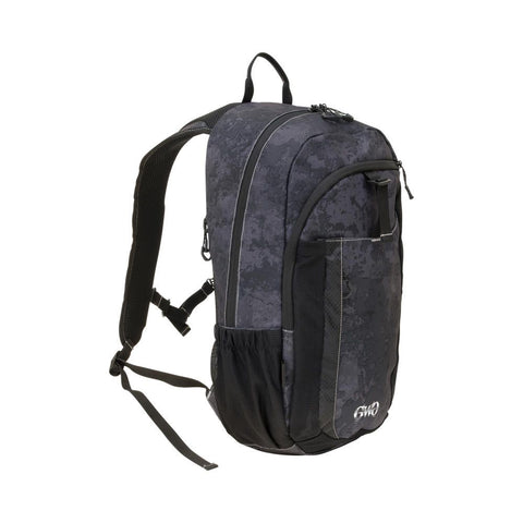 Girls With Guns Midnight Deluxe Backpack with Lockable Concealed Carry, Black/Shade Blackout Camo
