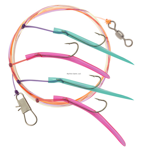 Mackerel Rig with Fluorescent Attractors