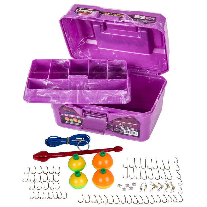 Big Mouth Tackle Box Kit - Purple Swirl – Hunted Treasures