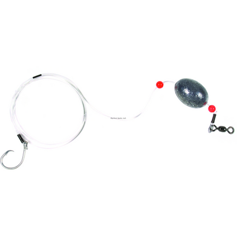 10/0 Circle Hook Snapper Grouper Rig - 4oz Egg Sinker