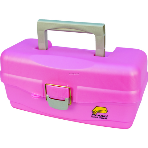 One-Tray Tackle Box Pink