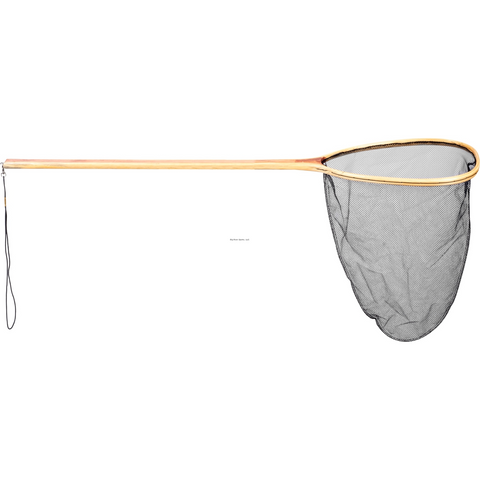 Long Handled Wooden Landing Net