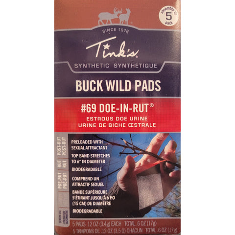 Buck Wild Pads #69 Doe-In-Rut® Synthetic