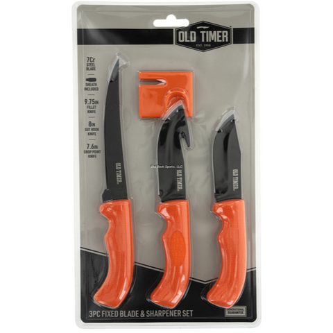 Orange Handled Fishing Set