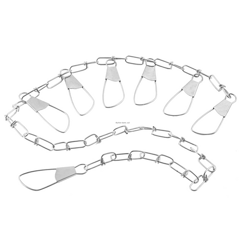 Snap Chain Stringer 35" with 7 Snaps