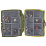 Waterproof 8 Compartment 2 Sided Fly Box Small
