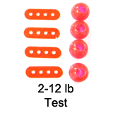 Gizmo Bobber Stops with Beads