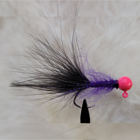 Mohair Leech Ice Jig