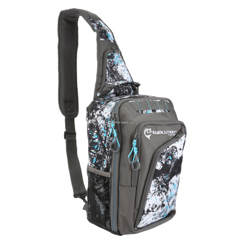 Largemouth 3600 Sling Tackle Pack - Quartz Blue - Includes 1 Tray