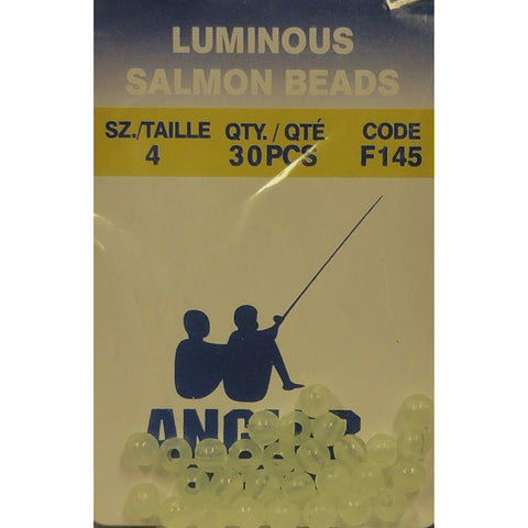 Luminous Salmon Beads