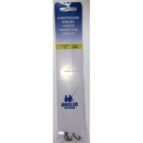 Baitholder Snelled Hook - 6 Pack