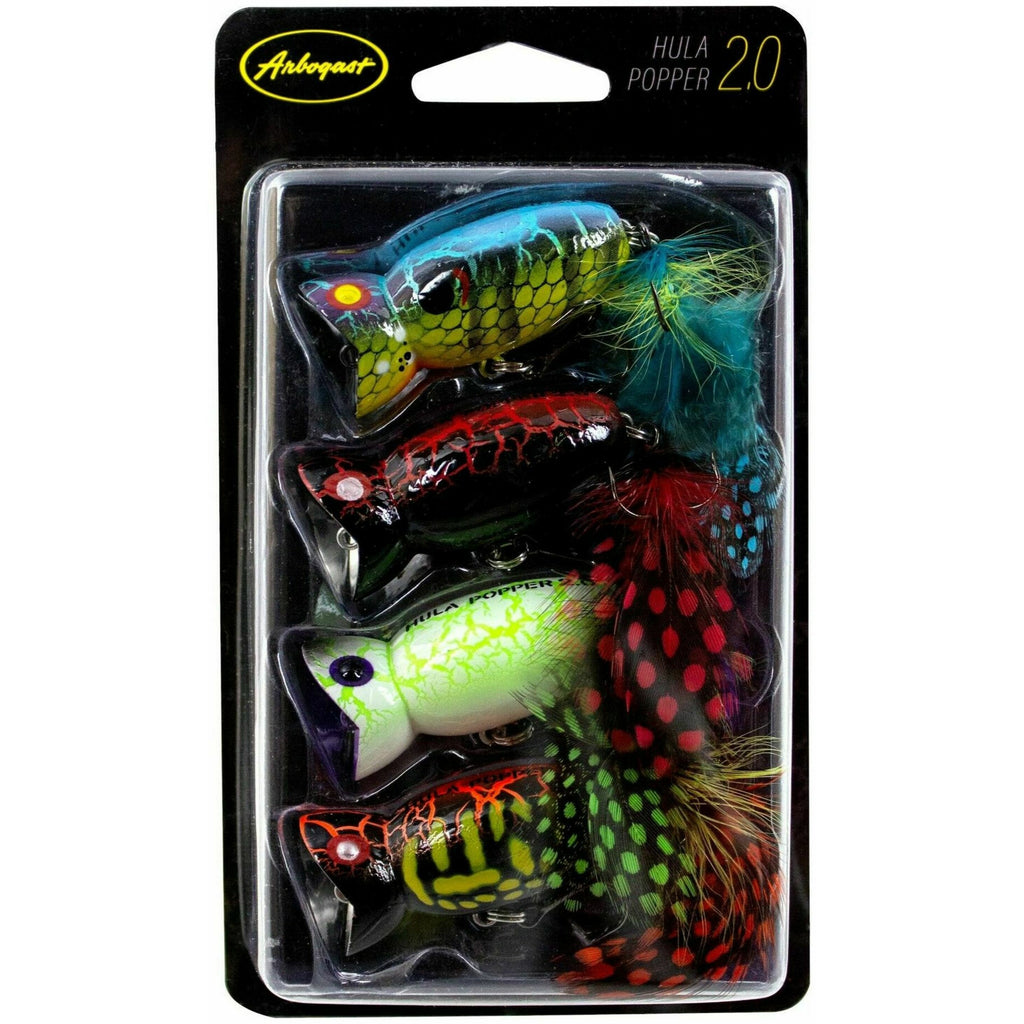 Hula Popper 2.0 - 4 Pack – Hunted Treasures